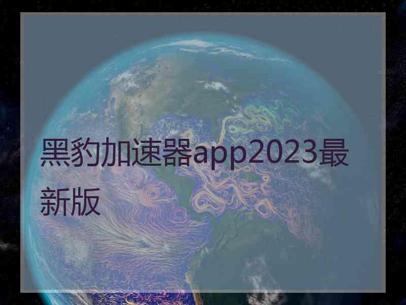 黑豹加速器app2023最新版