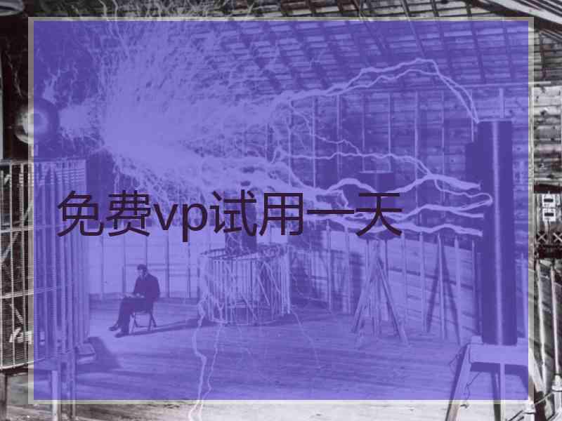 免费vp试用一天