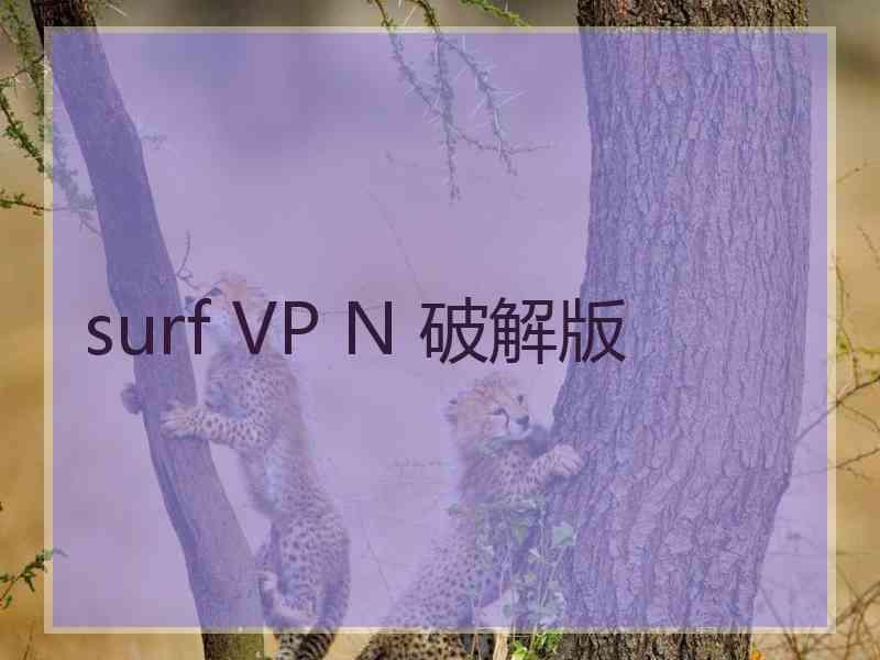 surf VP N 破解版