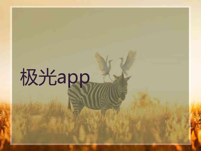 极光app