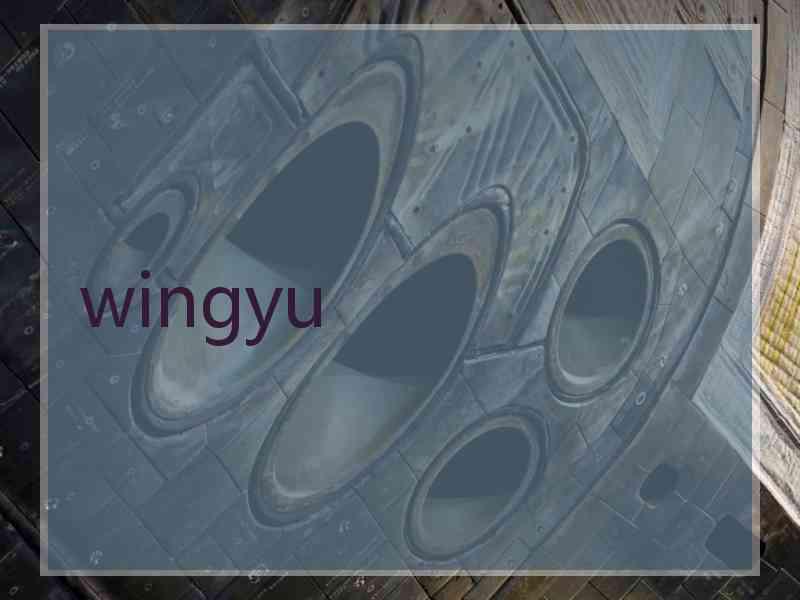 wingyu