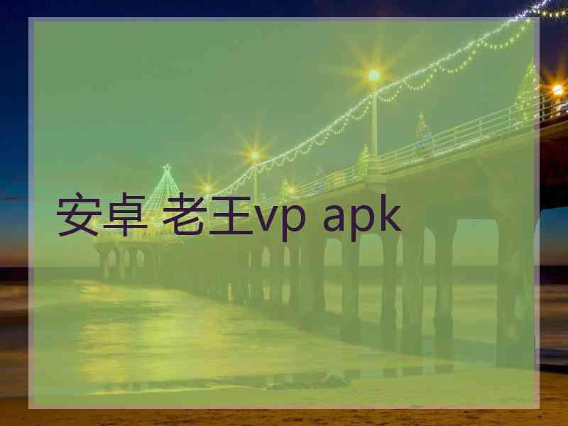 安卓 老王vp apk