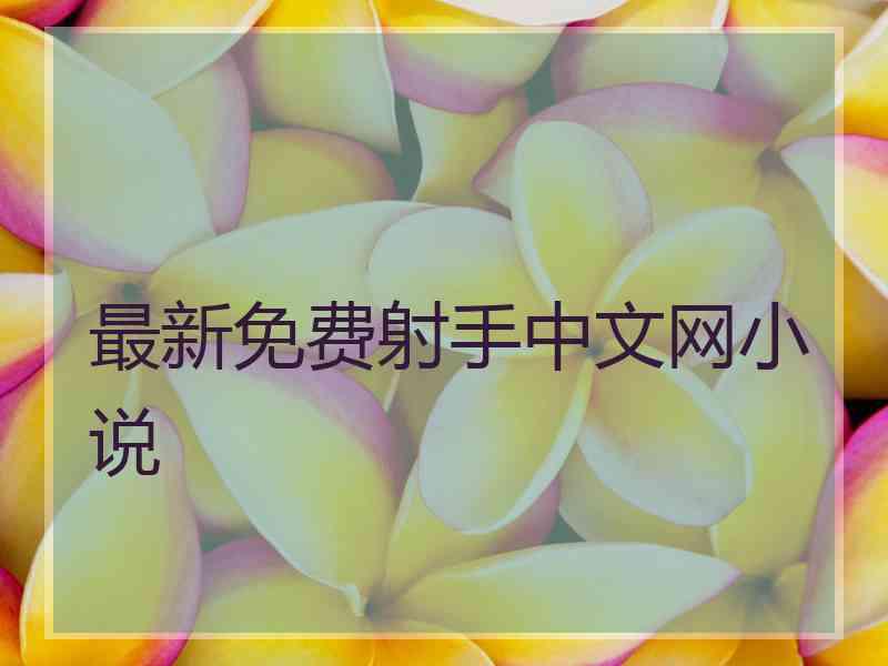 最新免费射手中文网小说