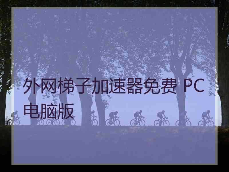 外网梯子加速器免费 PC电脑版