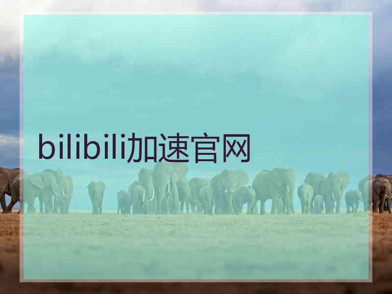 bilibili加速官网