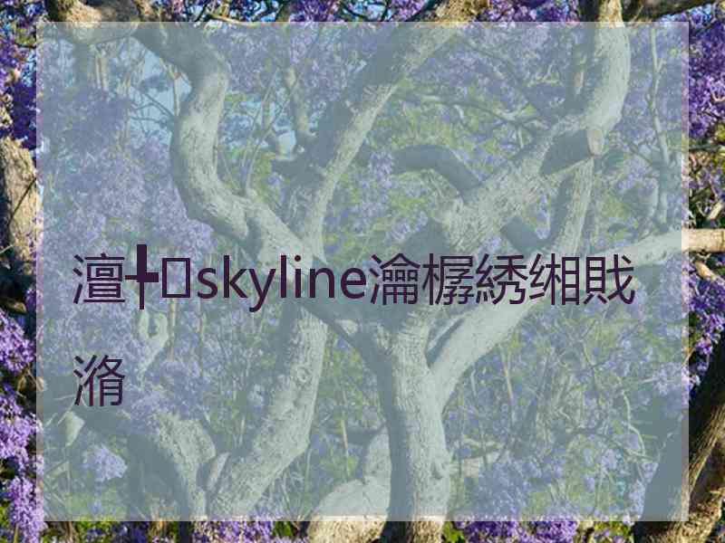 澶╄skyline瀹樼綉缃戝潃