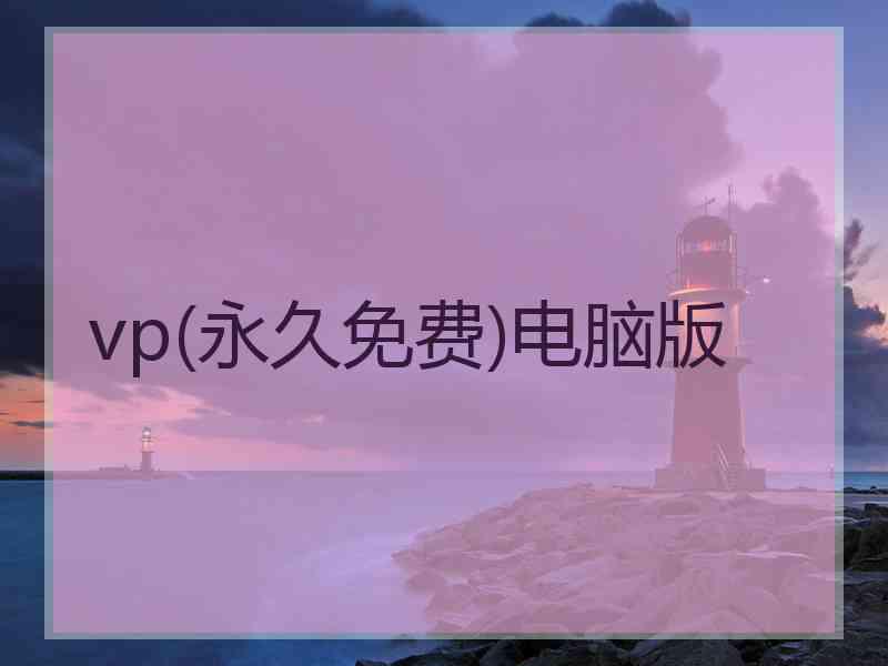 vp(永久免费)电脑版