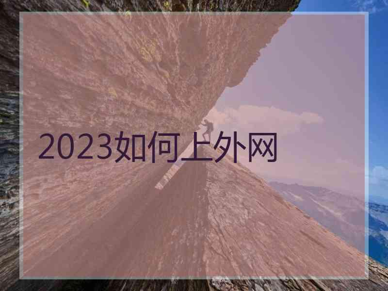 2023如何上外网