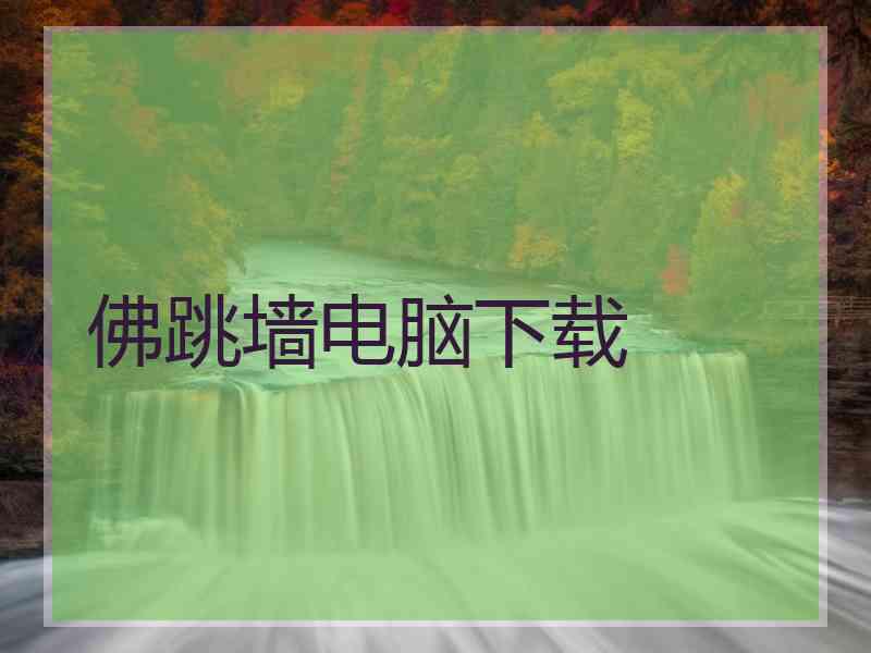 佛跳墙电脑下载