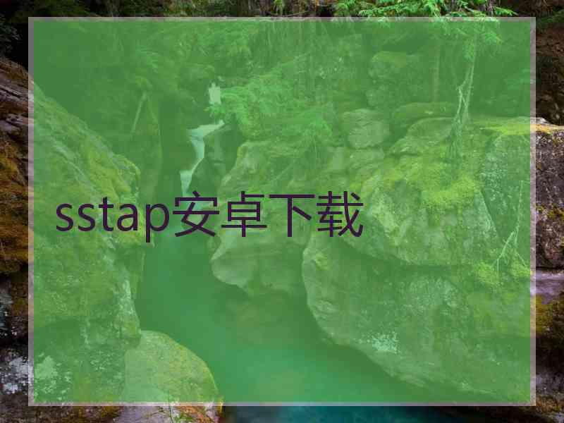 sstap安卓下载