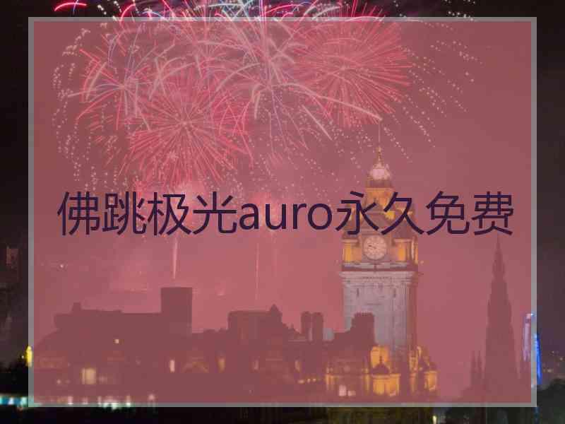 佛跳极光auro永久免费