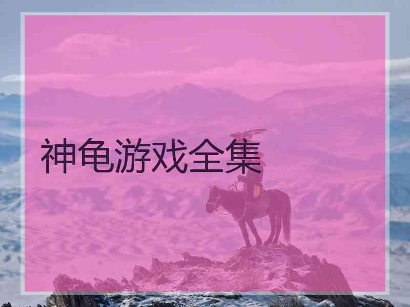 神龟游戏全集