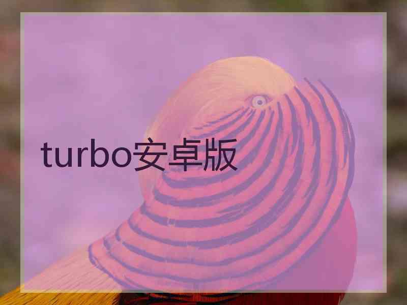 turbo安卓版