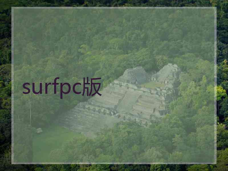 surfpc版