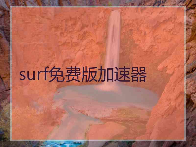 surf免费版加速器