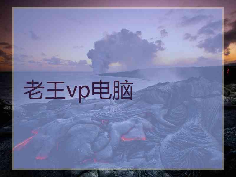 老王vp电脑