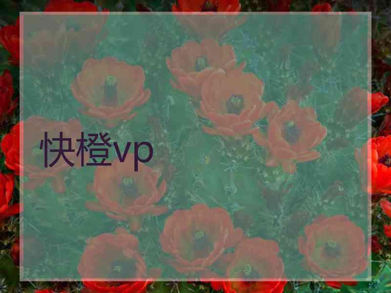 快橙vp