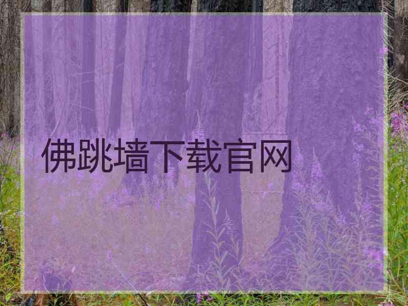 佛跳墙下载官网