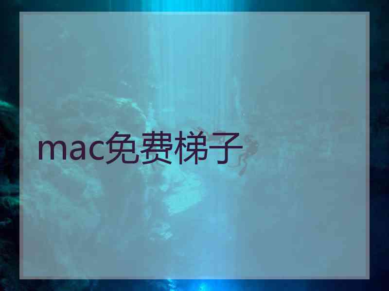 mac免费梯子