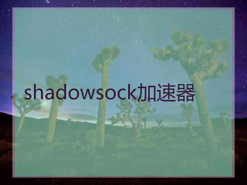 shadowsock加速器