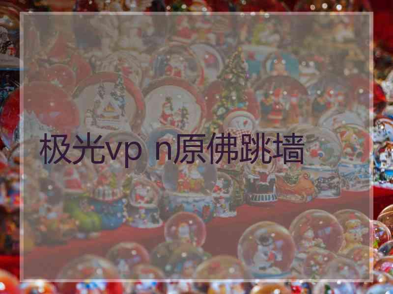 极光vp n原佛跳墙