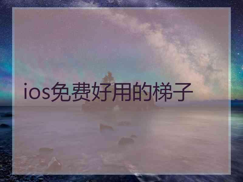 ios免费好用的梯子