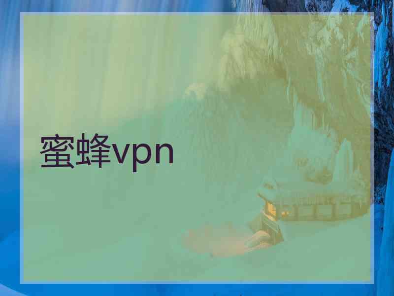 蜜蜂vpn