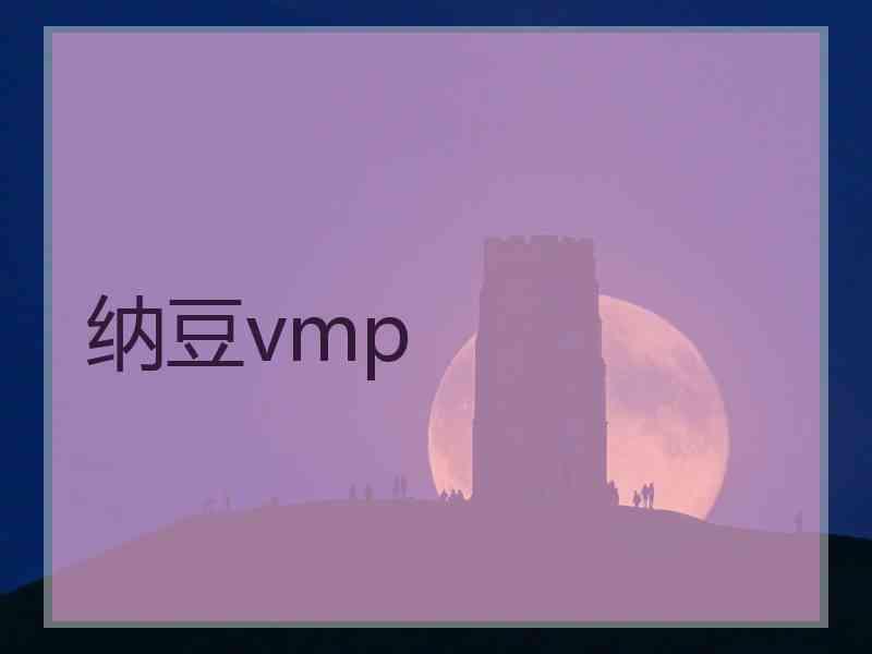 纳豆vmp