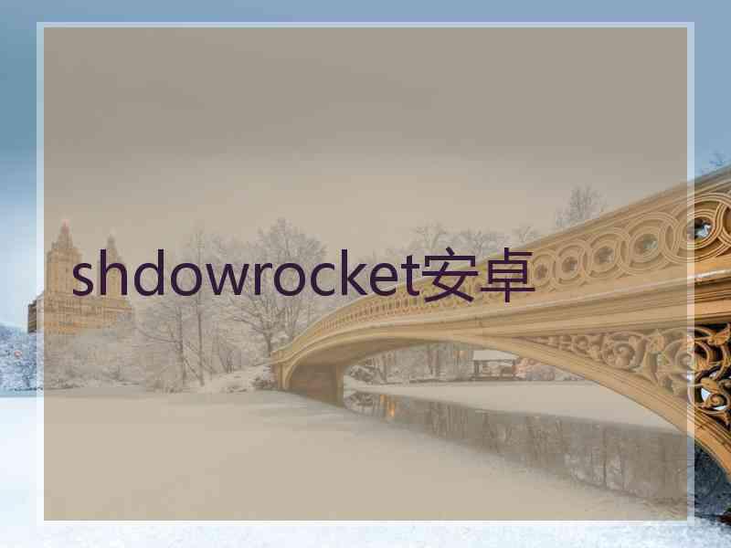 shdowrocket安卓