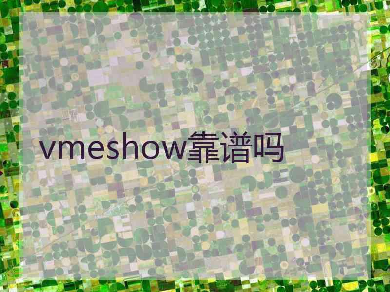 vmeshow靠谱吗