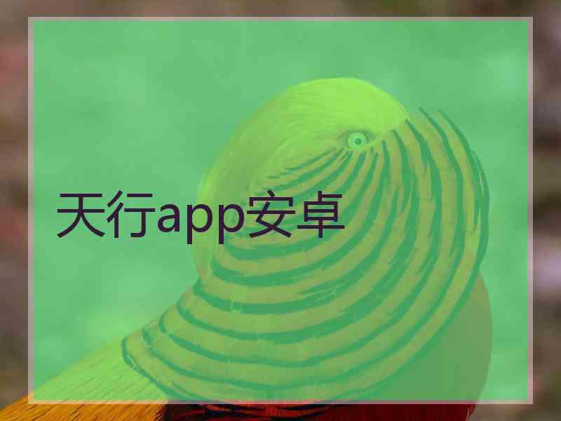 天行app安卓