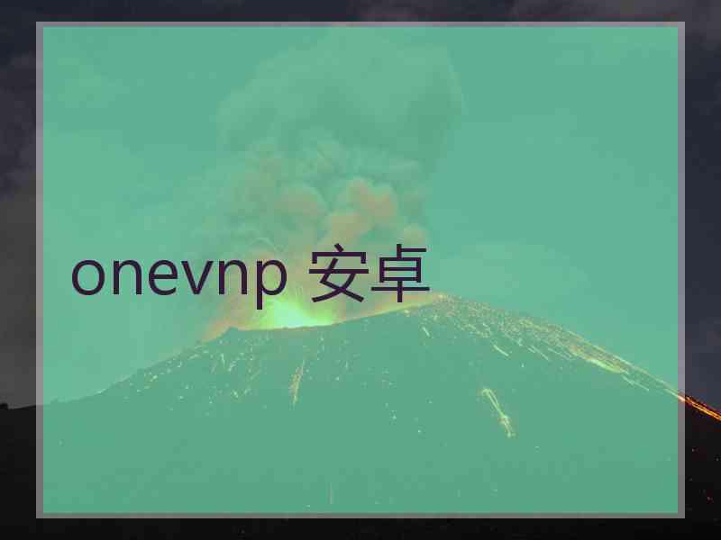 onevnp 安卓