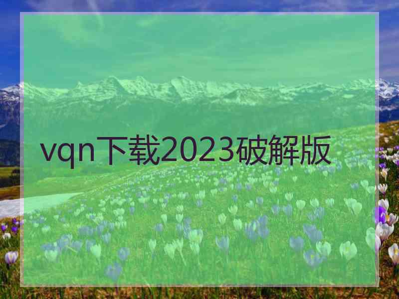 vqn下载2023破解版