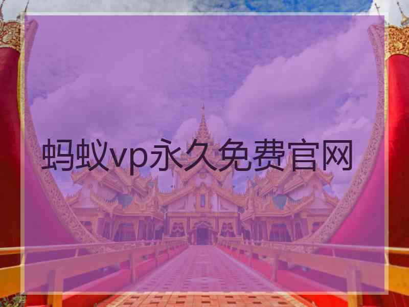 蚂蚁vp永久免费官网