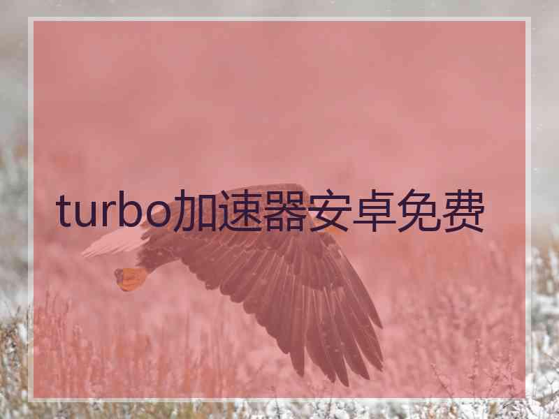 turbo加速器安卓免费