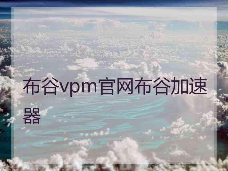 布谷vpm官网布谷加速器