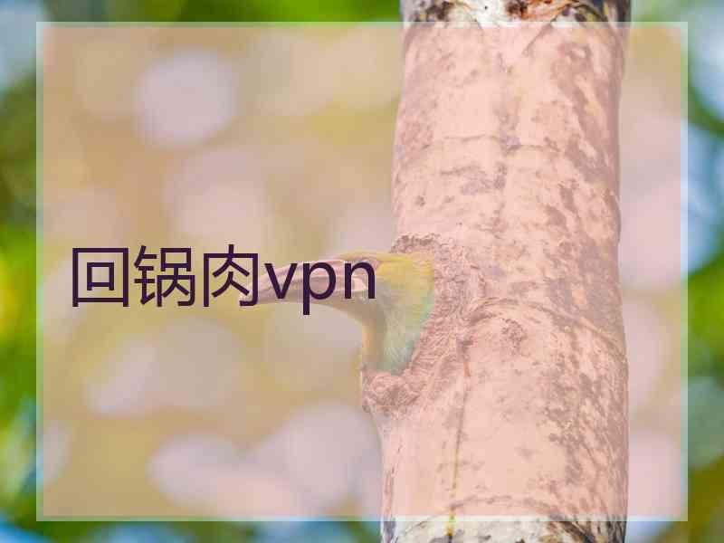 回锅肉vpn