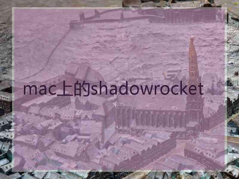 mac上的shadowrocket