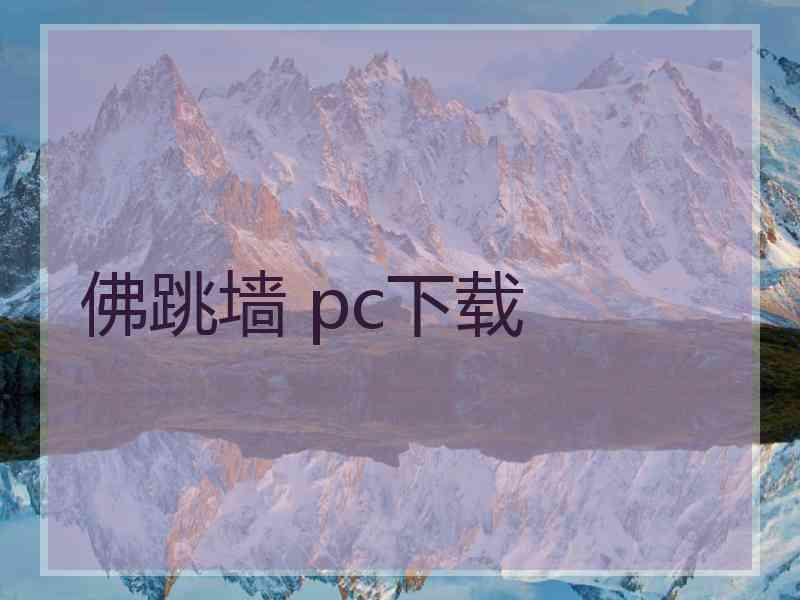 佛跳墙 pc下载