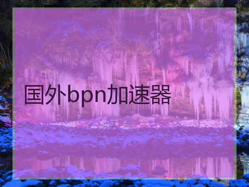 国外bpn加速器