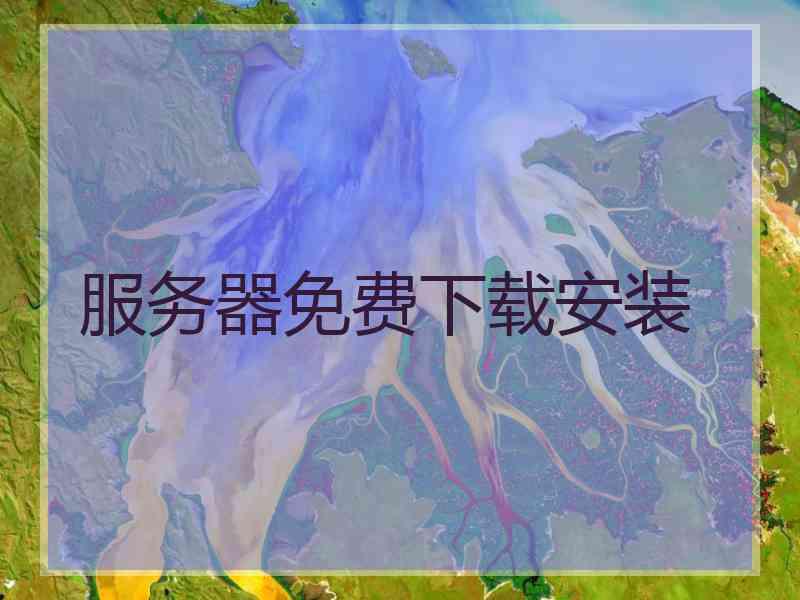 服务器免费下载安装