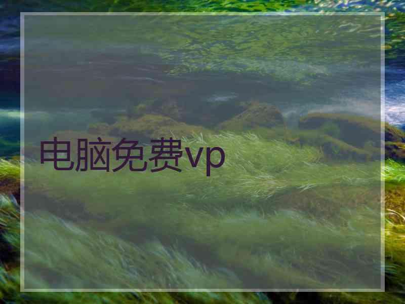 电脑免费vp