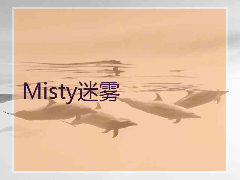 Misty迷雾