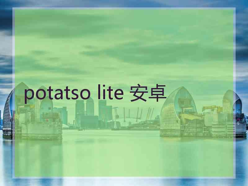 potatso lite 安卓