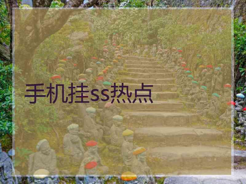 手机挂ss热点