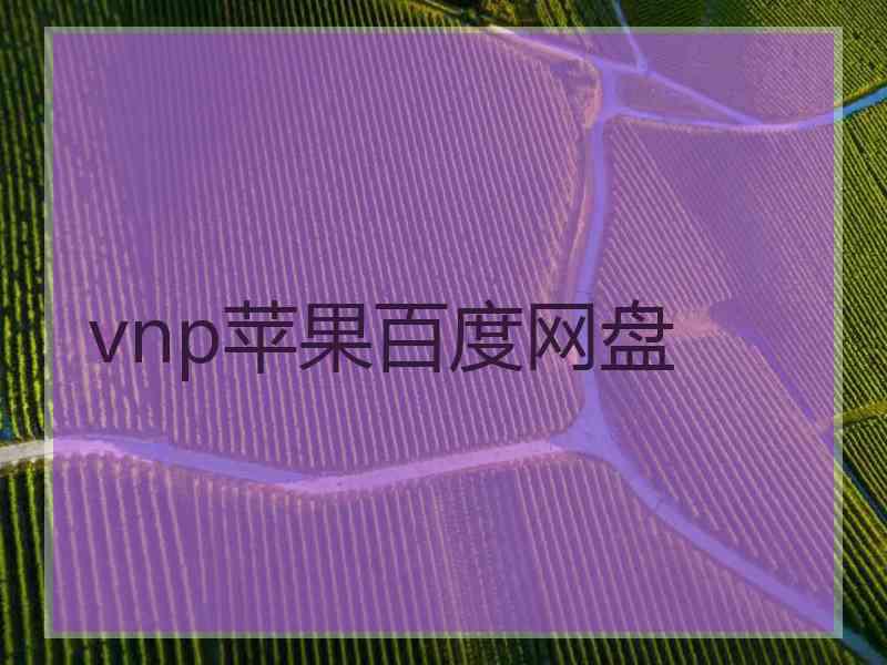 vnp苹果百度网盘