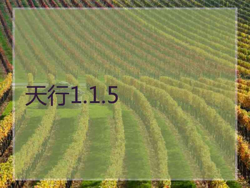 天行1.1.5