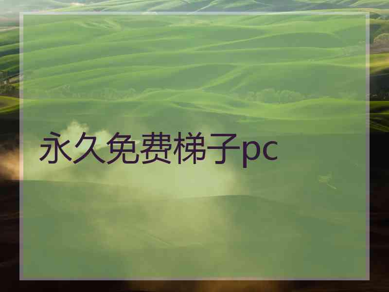 永久免费梯子pc