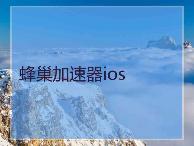 蜂巢加速器ios