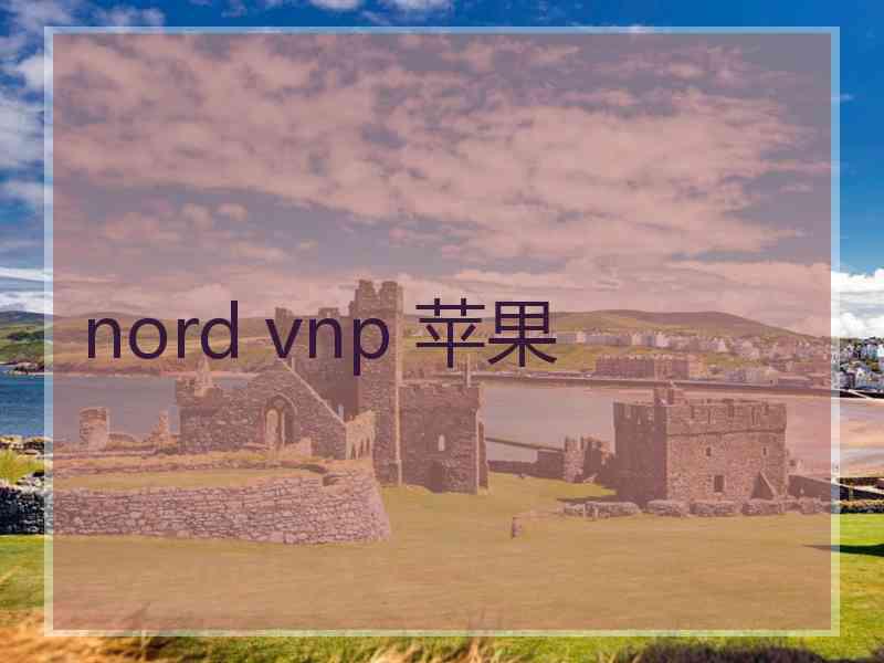 nord vnp 苹果